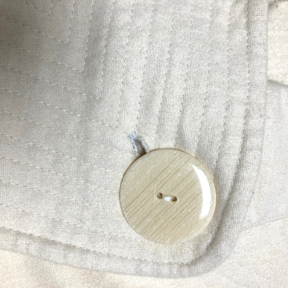 cape EAST 5th vintage ivory S/M wool blend classic please read info on photo2 - Picture 7 of 12